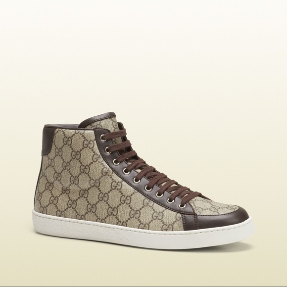 gucci mens high top trainers